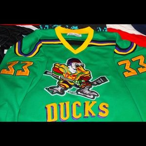 Goldberg Mighty Ducks Jersey (Original Hardwood Classics)
